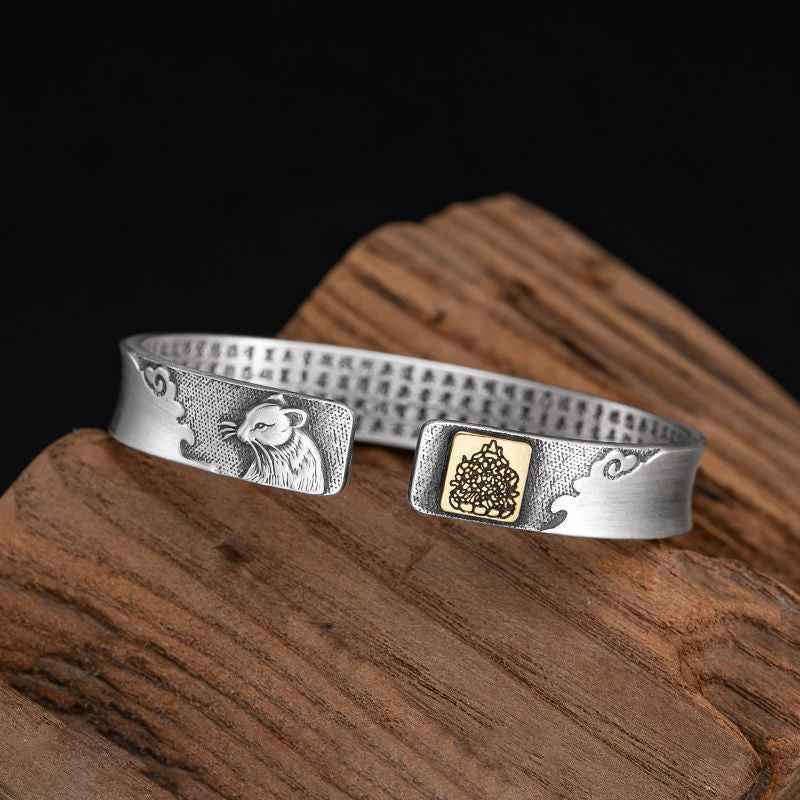 Twelve Zodiac Silver Plated Bracelets