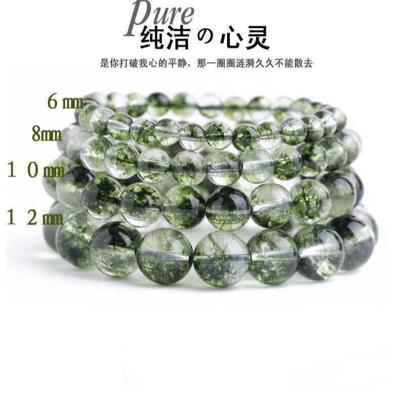 GREEN PHANTOM CRYSTAL bracelet