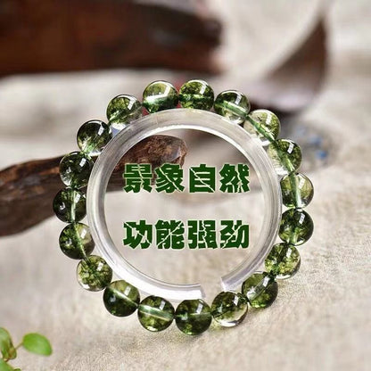 GREEN PHANTOM CRYSTAL bracelet