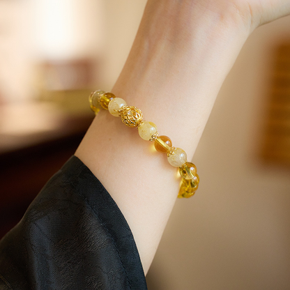 Citrine bracelet 8MM