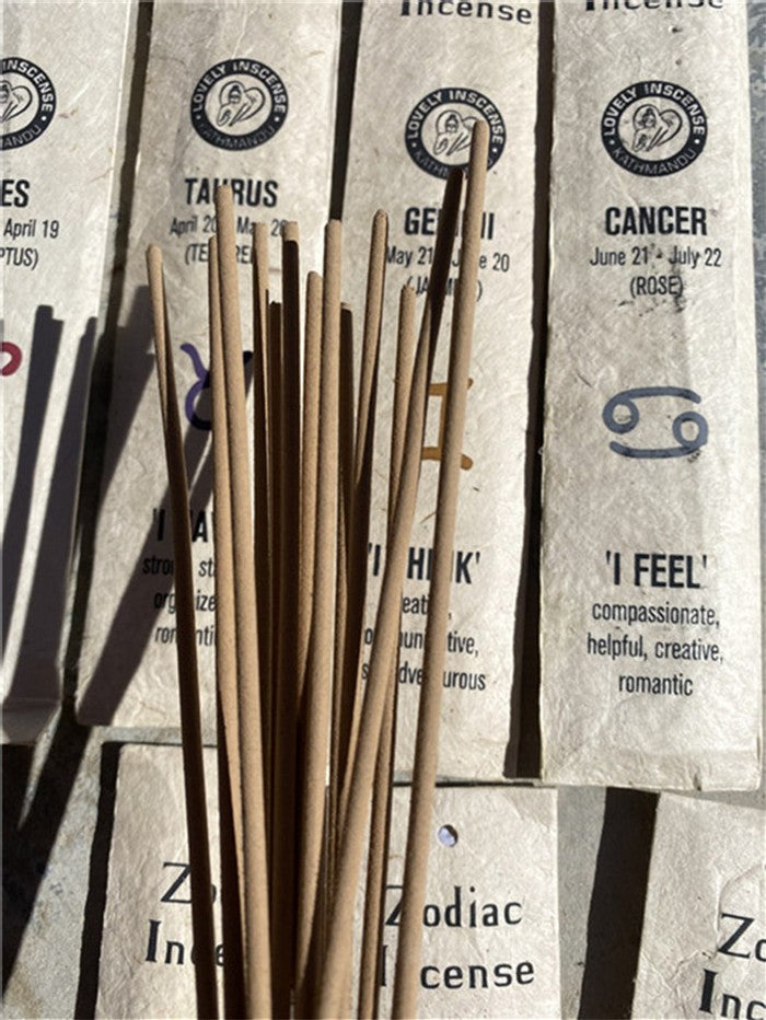 Nepalese Zodiac Handmade Incense Sticks