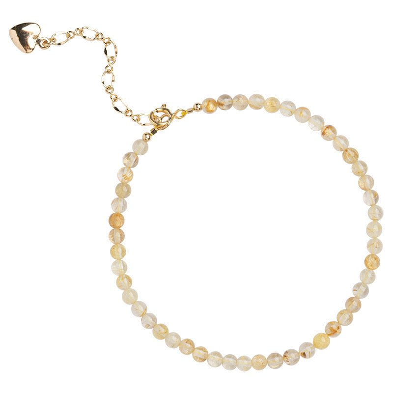 Fortune Citrine Bracelet 3mm