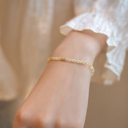 Fortune Citrine Bracelet 3mm