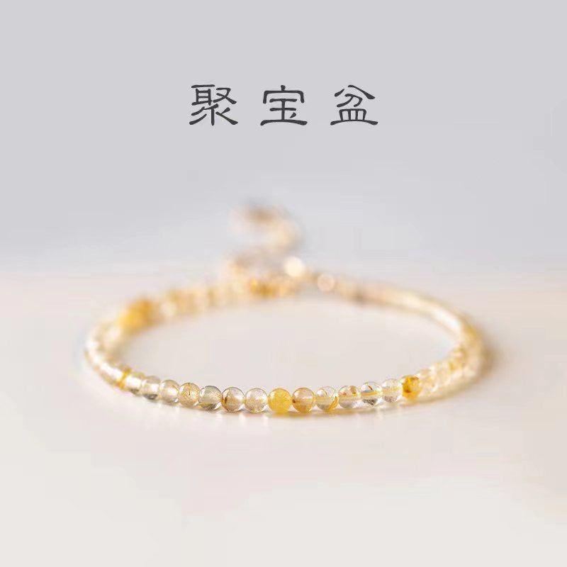 Fortune Citrine Bracelet 3mm