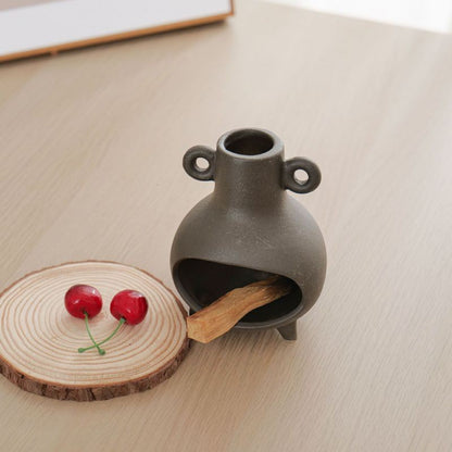 Ceramic incense burner