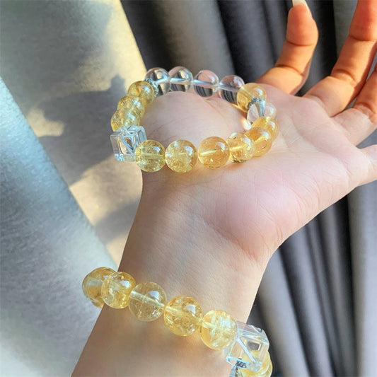 Citrine Bracelet to Easily Become a Little Rich Woman 10mm