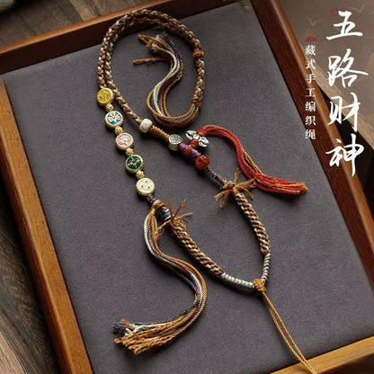 Tibetan hand-woven rope