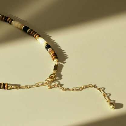 Natural Tiger Eye Agate Fortune Bracelet Necklace