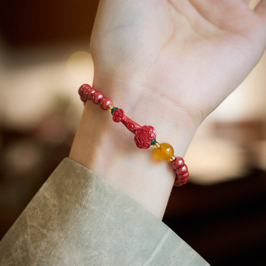 Good Luck Emperor Sand Ruyi Bracelet 6mm