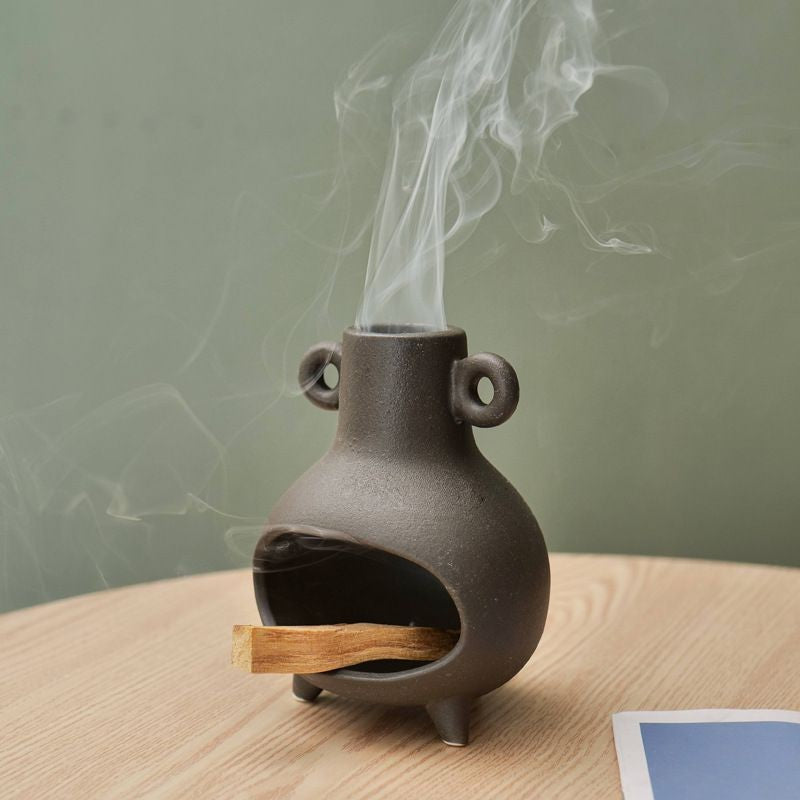 Ceramic incense burner