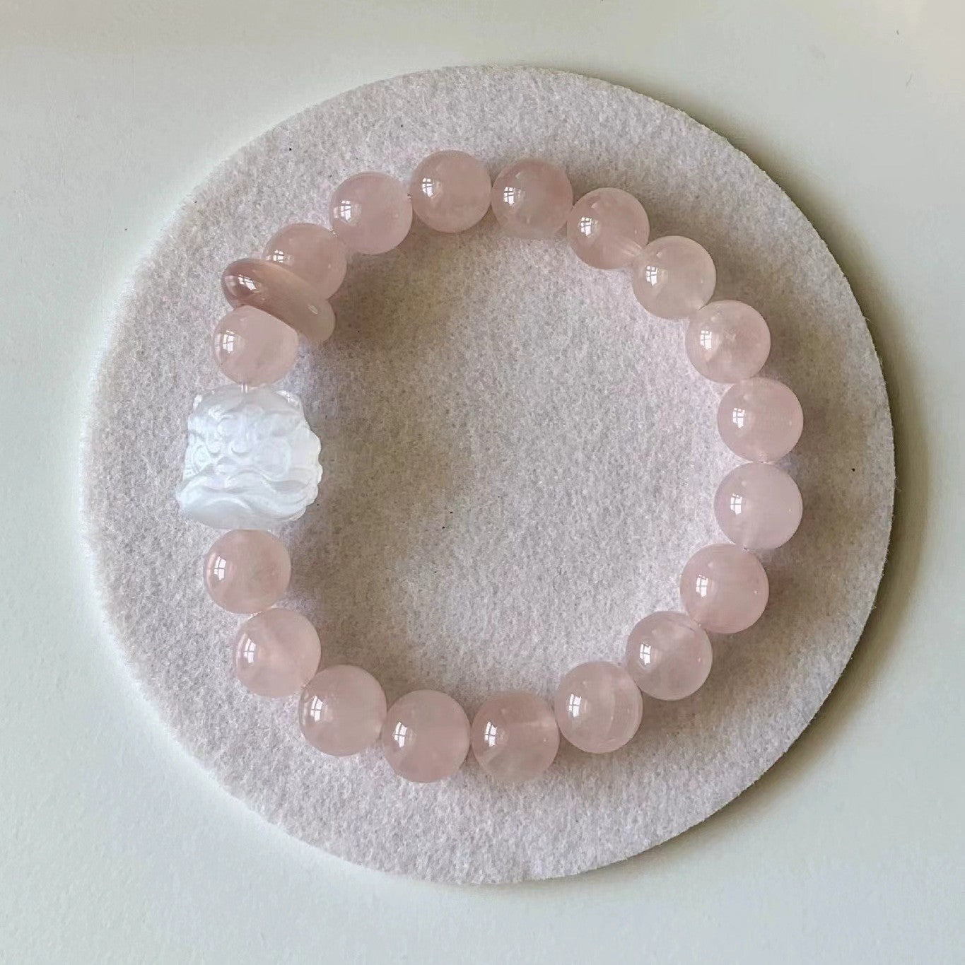 Attract love Rose Quartz Bracelet