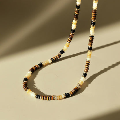 Natural Tiger Eye Agate Fortune Bracelet Necklace