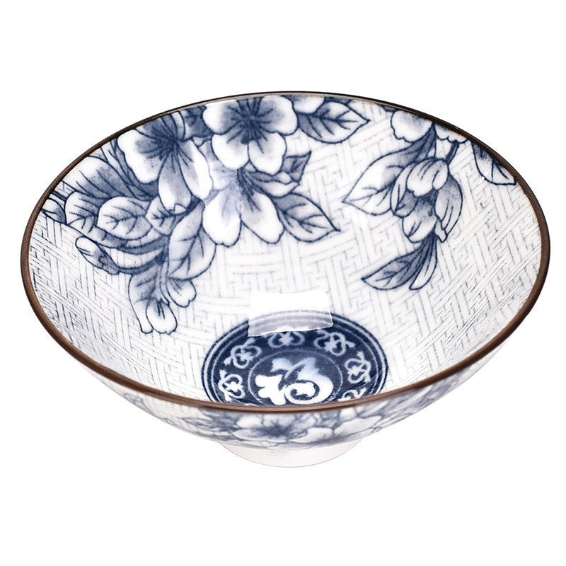 Blue and white porcelain teacup, Kung Fu cup