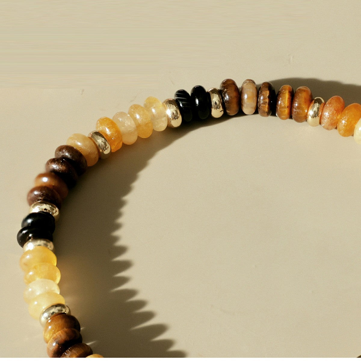 Natural Tiger Eye Agate Fortune Bracelet Necklace