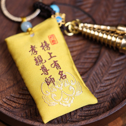 Blessing exam keychain pendant