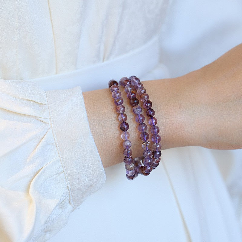 Nine Purple Lihuo Purple Ghost Bracelet 6mm