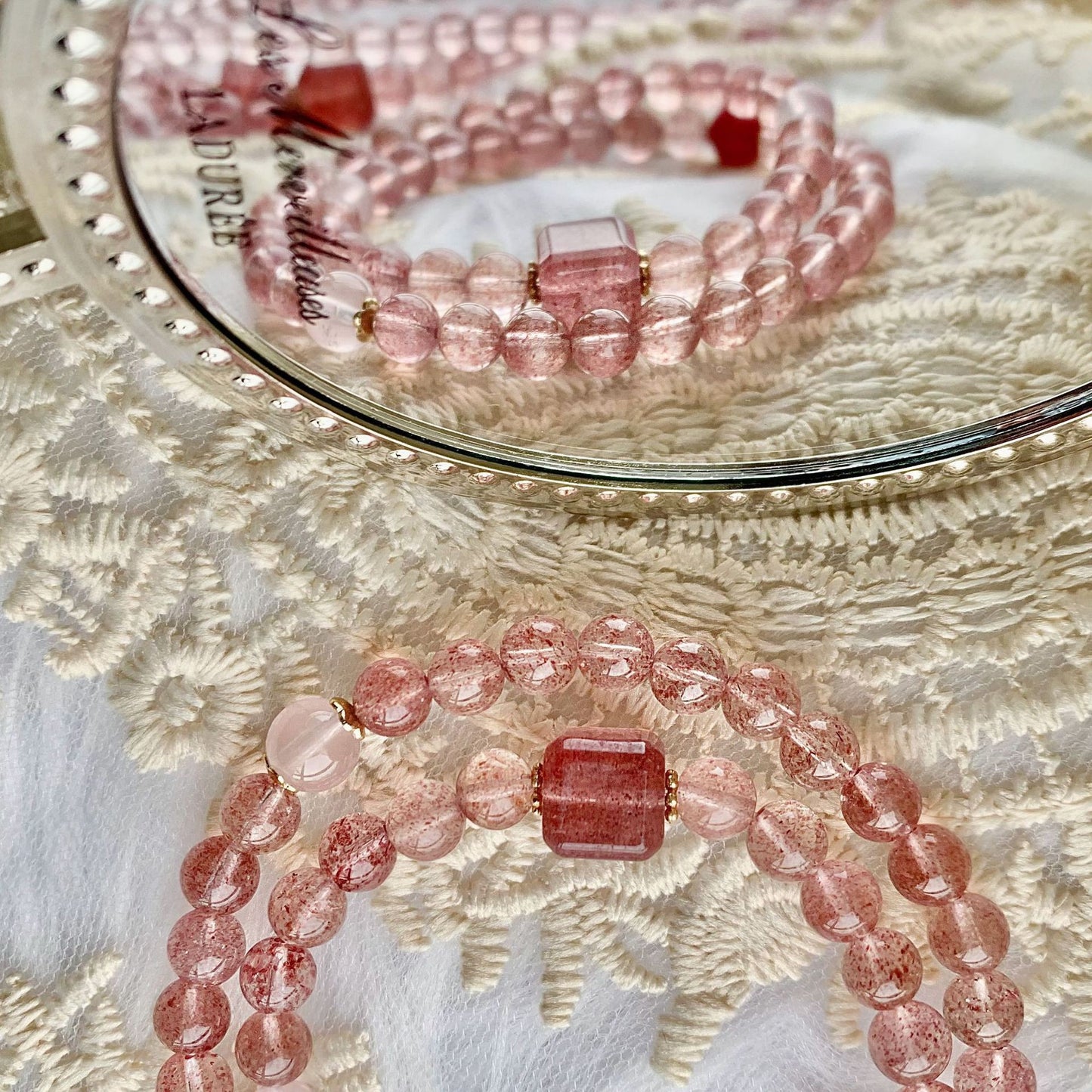 Strawberry Quartz for improving love luck