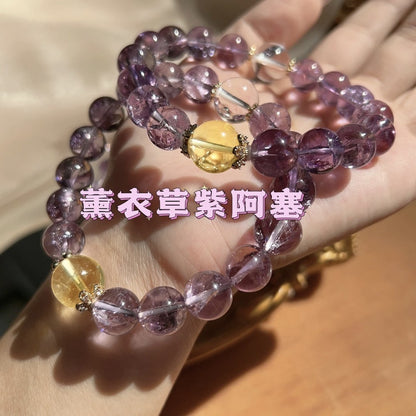 Brazilian wisdom stone amethyst