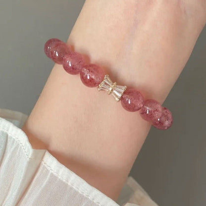 Improve love luck and popularity🍓Strawberry Quartz