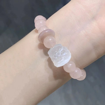 Attract love Rose Quartz Bracelet