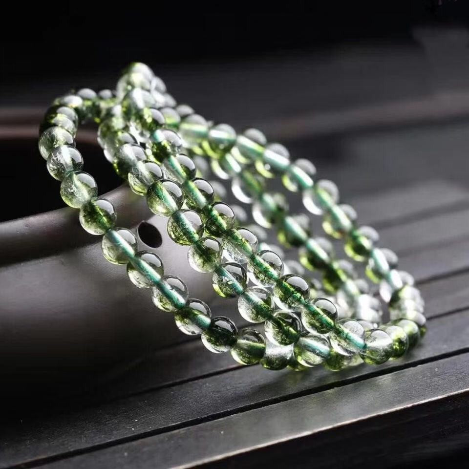 GREEN PHANTOM CRYSTAL bracelet