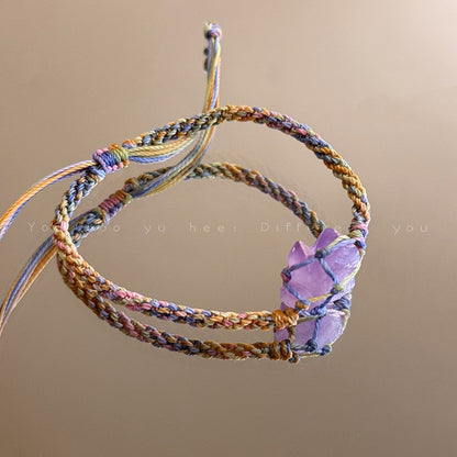 New Chinese forest style hand-woven rope bracelet