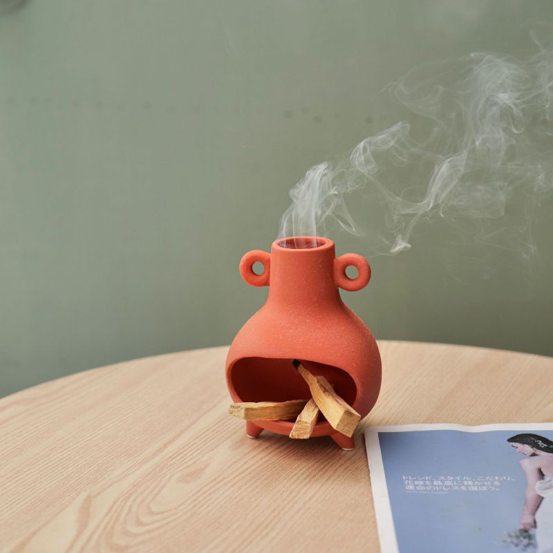 Ceramic incense burner