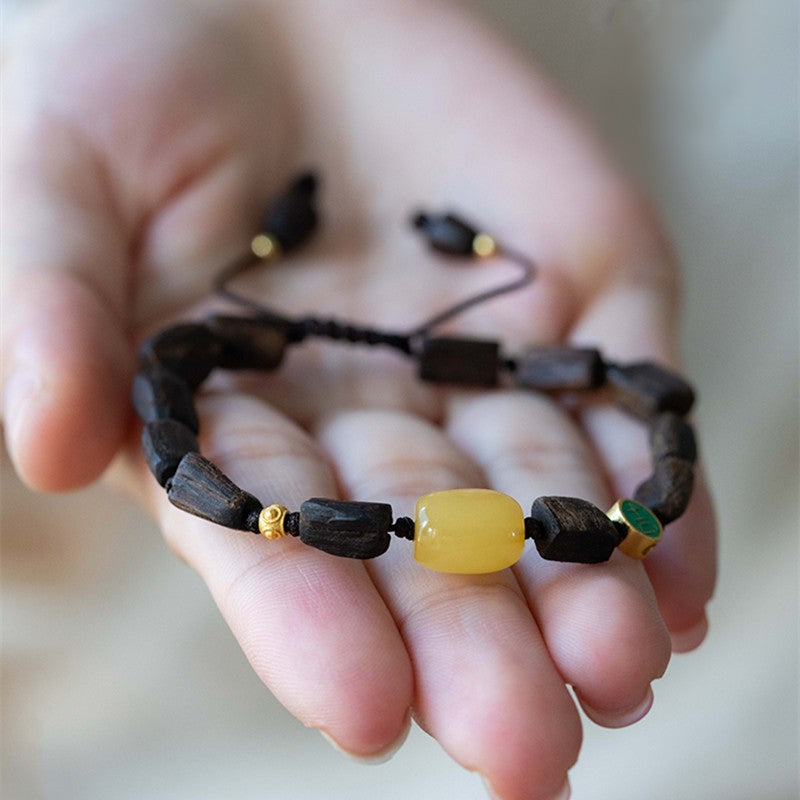 Brunei Agarwood Bracelet 5*10mm