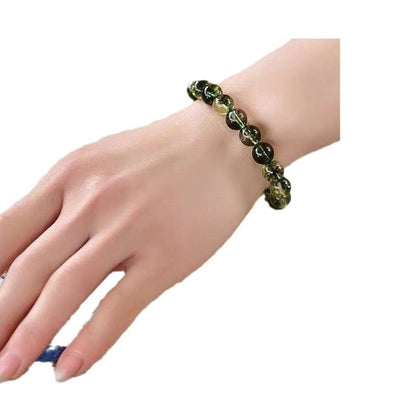 GREEN PHANTOM CRYSTAL bracelet