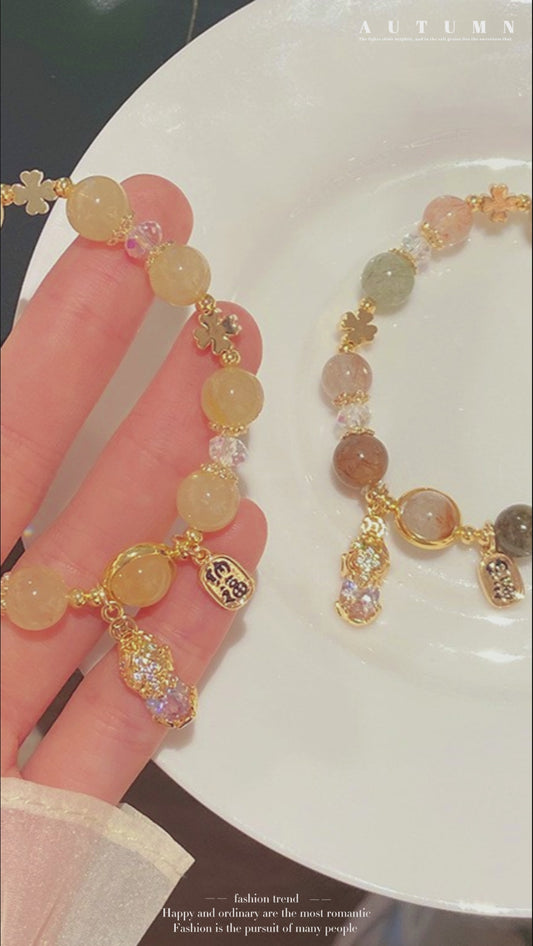 Citrine Pixiu Bracelet